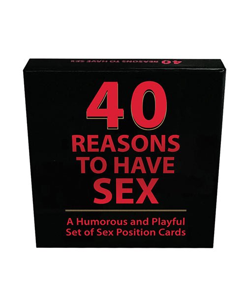 40 Reasons to Have Sex | Shop Lowest Prices at fonlove.shop
