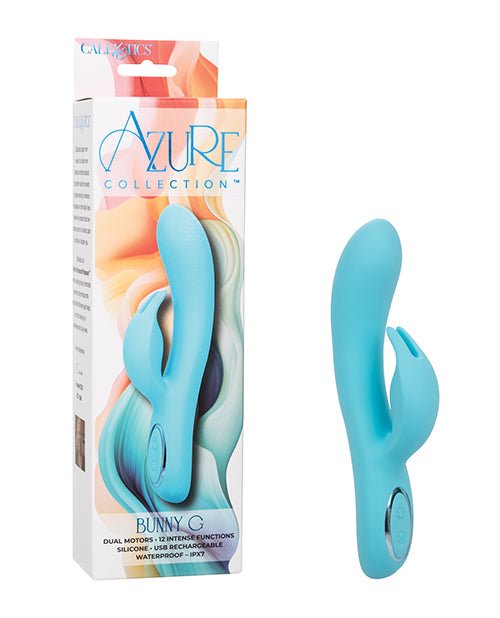 Azure Collection Bunny G Rabbit Vibrator - Blue | Shop Lowest Prices at fonlove.shop