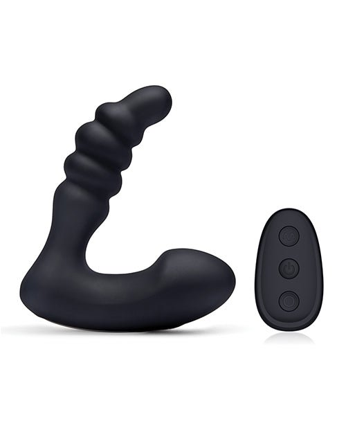 Blue Line Vibrating Prostate Prodder w/Remote - Black | Shop Lowest Prices at fonlove.shop