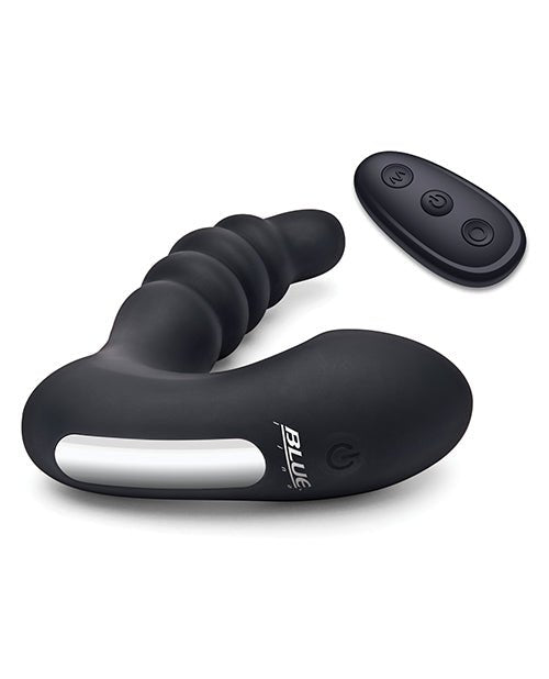 Blue Line Vibrating Prostate Prodder w/Remote - Black | Shop Lowest Prices at fonlove.shop