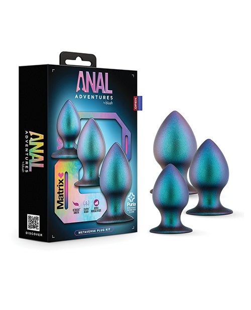 Blush Anal Adventures Matrix Metaverse Plug Kit | Shop Lowest Prices at fonlove.shop