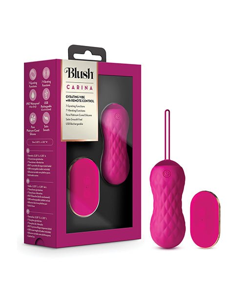 Blush Carina Remote Controlled Bullet - Velvet | Shop Lowest Prices at fonlove.shop
