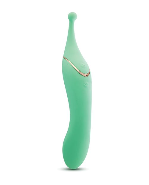 Blush Stella 7 Inch Dual - Ended Clitoral G - Spot Vibrating Wand With Precision Stimulation – Green | Shop Lowest Prices at fonlove.shop