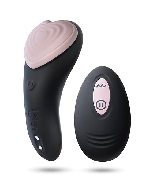 Blush Temptasia Heartbeat Panty Vibe w/Remote - Pink & black | Shop Lowest Prices at fonlove.shop