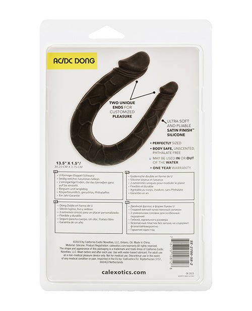Boundless AC/DC Double Dong - Black | Shop Lowest Prices at fonlove.shop