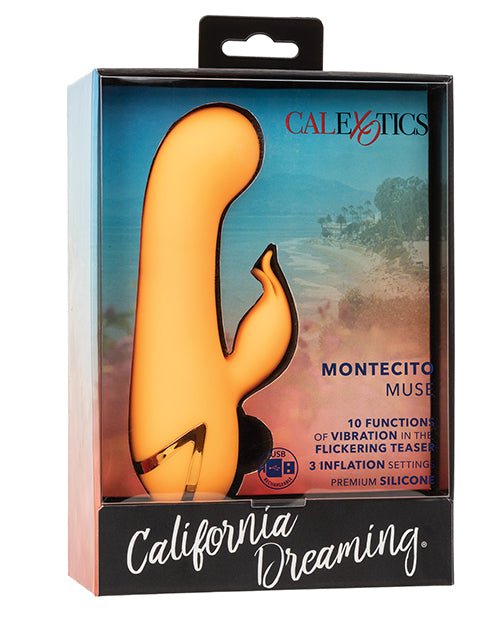 California Dreaming Montecito Muse Dual Stimulation Vibe - Orange | Shop Lowest Prices at fonlove.shop