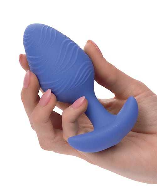 Cheeky Glow in the Dark Vibrating Butt Plug - Large Blue | Shop Lowest Prices at fonlove.shop