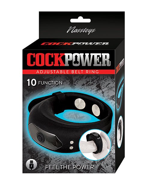 Cockpower Adjustable Belt Ring - Black | Shop Lowest Prices at fonlove.shop