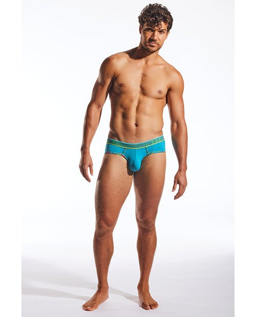 Cocksox Contour Pouch Sports Brief - Turquoise XL | Shop Lowest Prices at fonlove.shop