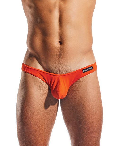 Cocksox Enhancing Pouch Brief - Sunset Orange LG | Shop Lowest Prices at fonlove.shop