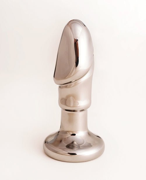 Crsital Black Opal Anal Glass Dildo Vibe - Gun Metal | Shop Lowest Prices at fonlove.shop
