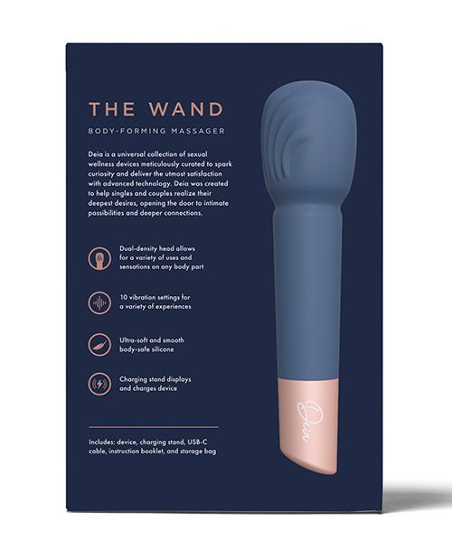Deia the Wand w/Recharging Base - Navy | Shop Lowest Prices at fonlove.shop