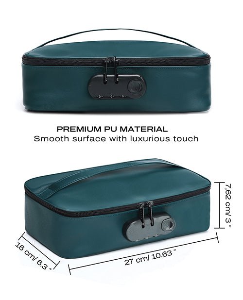 Dorcel Lockable Discreet Box - Luxury Green | Shop Lowest Prices at fonlove.shop