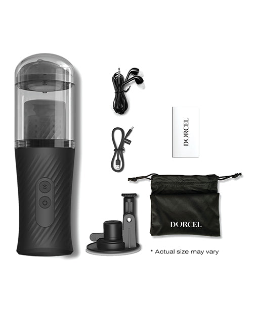 Dorcel Thrust Blow Automatic Masturbator - Black | Shop Lowest Prices at fonlove.shop