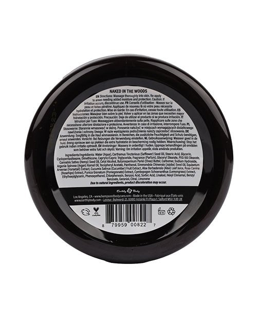 Earthly Body Hemp Seed Skin Butter - 8 oz Jar Naked in the Woods | Shop Lowest Prices at fonlove.shop