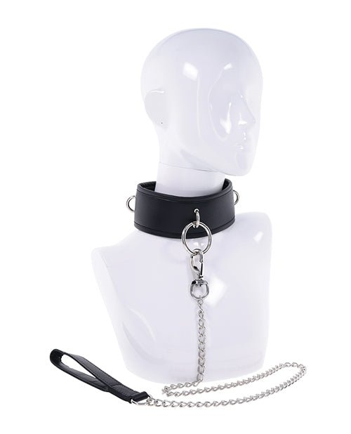 Edge Collar & Leash - Black | Shop Lowest Prices at fonlove.shop