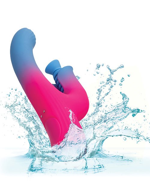 Elation Dual Stimulator w/Suction - Blue/Pink | Shop Lowest Prices at fonlove.shop