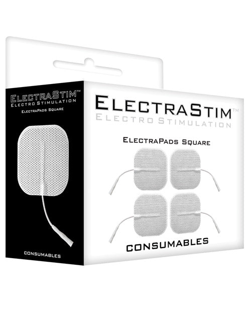 Electrastim Accessory - Square Self Adhesive Pads (pack Of 4) | Shop Lowest Prices at fonlove.shop