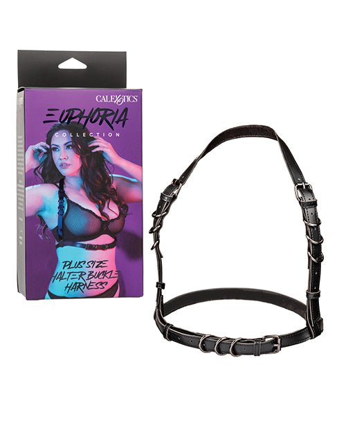 Euphoria Collection Plus Size Halter Buckle Harness | Shop Lowest Prices at fonlove.shop