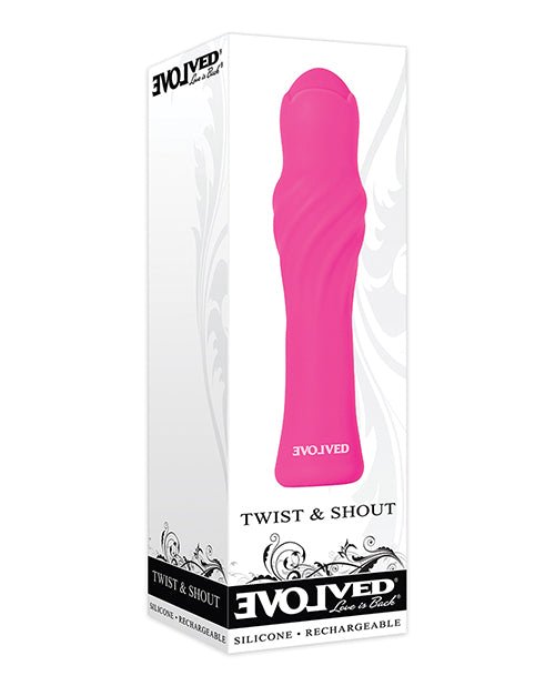 Evolved Twist & Shout Rechargeable Bullet - Pink | Shop Lowest Prices at fonlove.shop