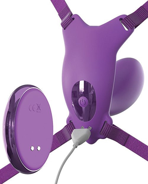 Fantasy For Her Ultimate G - spot Butterfly Strap On - Purple | Shop Lowest Prices at fonlove.shop