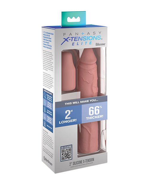 Fantasy X - tensions Elite 8" Sleeve w/2" Plug - Light | Shop Lowest Prices at fonlove.shop