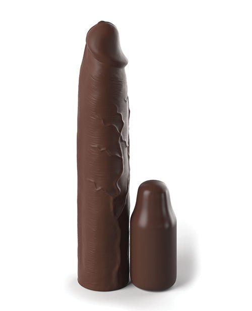 Fantasy X - tensions Elite 9" Sleeve w/3" Plug - Brown | Shop Lowest Prices at fonlove.shop