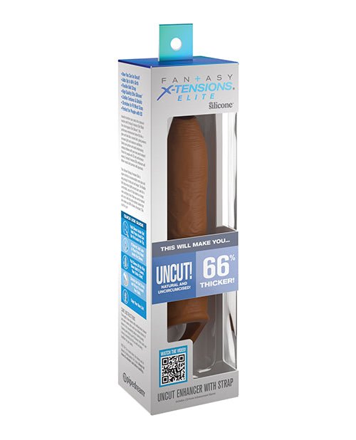 Fantasy X - tensions Elite Uncut 7" Extension Sleeve w/Strap - Tan | Shop Lowest Prices at fonlove.shop