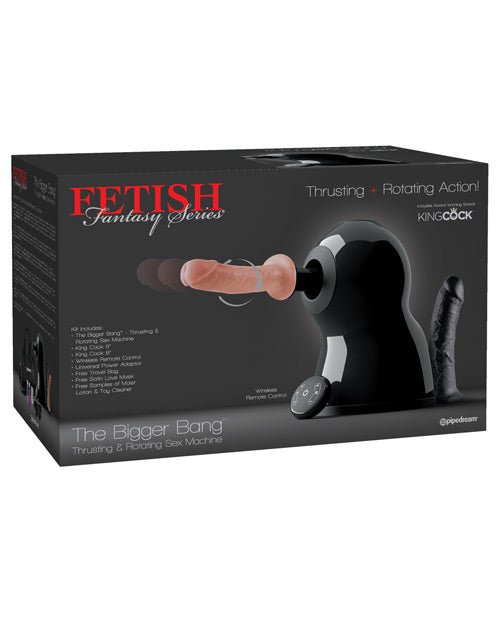 Fetish Fantasy Series The Bigger Bang Thrusting & Rotating Sex Machine | Shop Lowest Prices at fonlove.shop