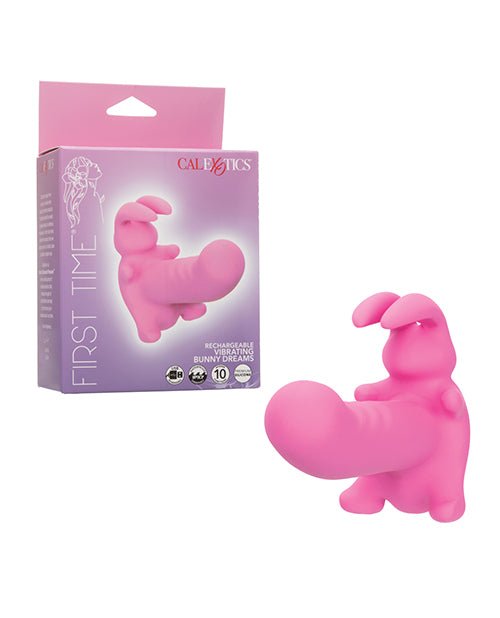 First Time Rechargeable Vibrating Bunny Dreams - Pink | Shop Lowest Prices at fonlove.shop