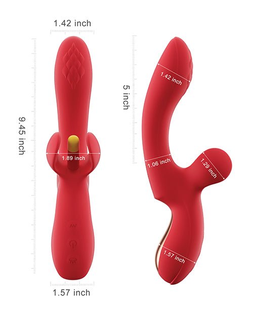 FORTEXA Kinky Finger Flapping Clit & G - Spot Vibrator with App Control | Shop Lowest Prices at fonlove.shop