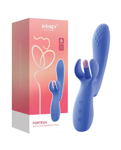 FORTEXA Kinky Finger Flapping Clit & G - Spot Vibrator with App Control | Shop Lowest Prices at fonlove.shop