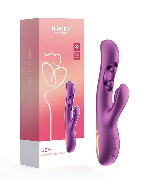 GEM Twin Balls Rabbit Vibrator | Shop Lowest Prices at fonlove.shop
