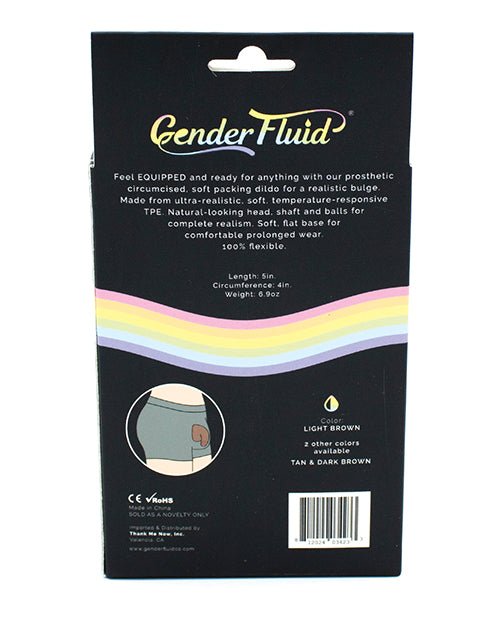Gender Fluid 5" Equipped Soft Packer | Shop Lowest Prices at fonlove.shop