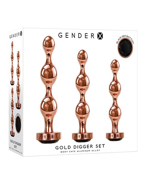 Gender X Gold Digger Set - Rose Gold/black | Shop Lowest Prices at fonlove.shop