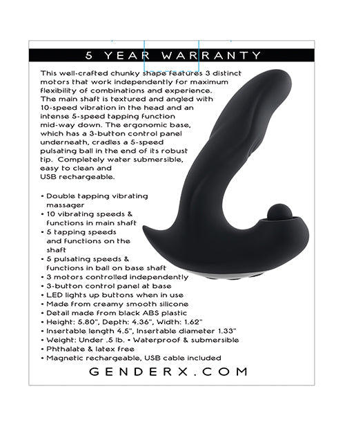 Gender X Mad Tapper - Black | Shop Lowest Prices at fonlove.shop