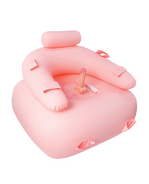Get Down On It Inflatable Cushion w/Remote Controlled Dildo & Wrist/Leg Strap | Shop Lowest Prices at fonlove.shop