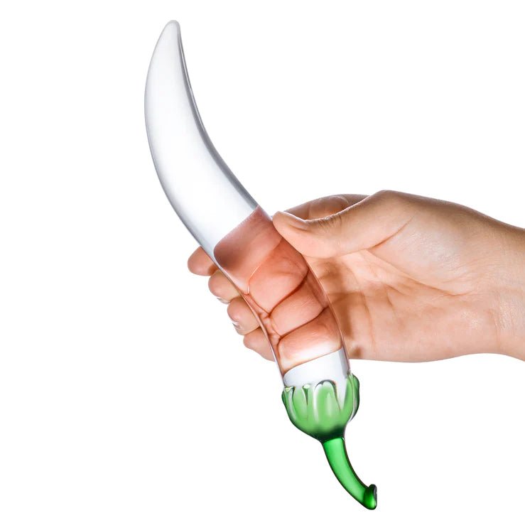 Glas Glass Naturals Chili Pepper Dildo | Shop Lowest Prices at fonlove.shop