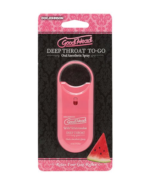 GoodHead Deep Throat Spray To - Go - Wild Watermelon | Shop Lowest Prices at fonlove.shop