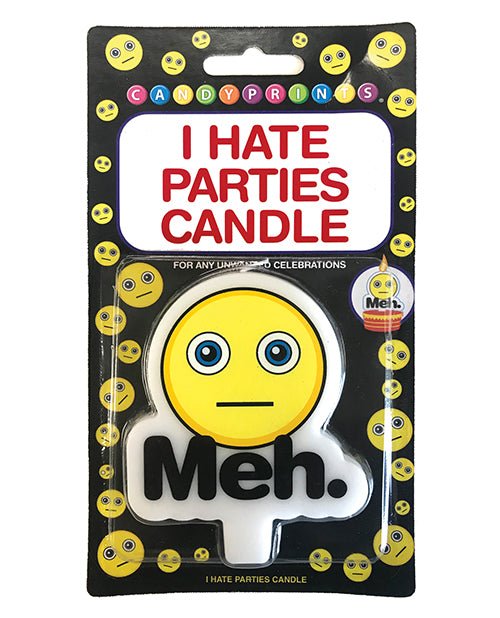 I Hate Parties Candle - Meh | Shop Lowest Prices at fonlove.shop
