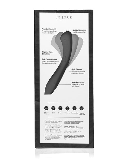 Je Joue Juno Flex G Spot Vibrator - Black | Shop Lowest Prices at fonlove.shop