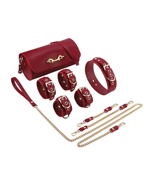 Kinky Play Box Federico Luxurious Leather Restraint Kit | Shop Lowest Prices at fonlove.shop