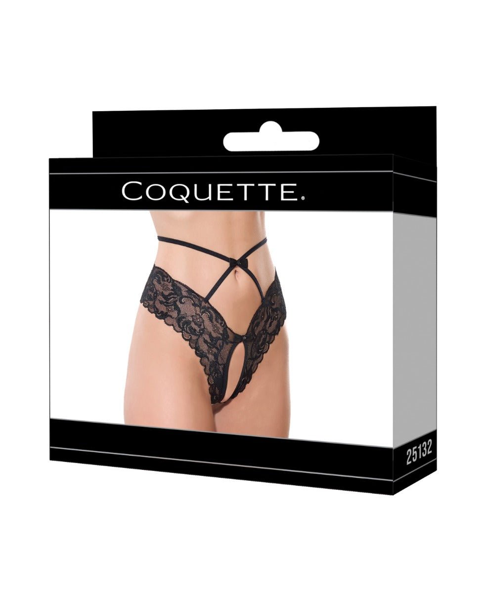 Lace Hipster Panty w/Bow Detail - Black MD | Shop Lowest Prices at fonlove.shop