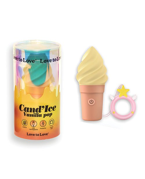 Love to Love Cand'ice Ice Cream Cone Stimulator - Vanilla Pop | Shop Lowest Prices at fonlove.shop