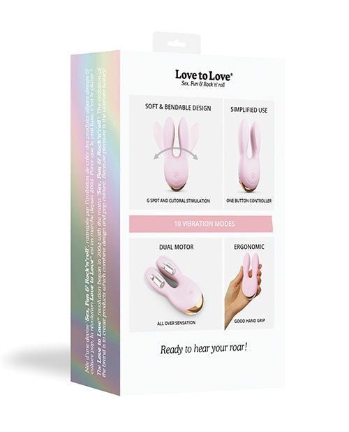 Love to Love Hear Me Flexible Ear Stim - Baby Pink | Shop Lowest Prices at fonlove.shop