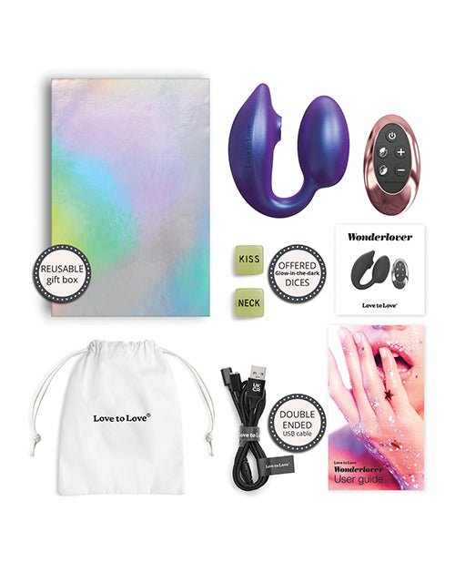 Love to Love Wonderlover Dual Stimulator - Iridescent Night | Shop Lowest Prices at fonlove.shop
