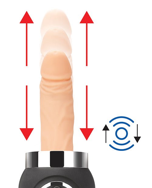 Lux Fetish Rechargeable Thrusting Compact Sex Machine With Remote | Shop Lowest Prices at fonlove.shop