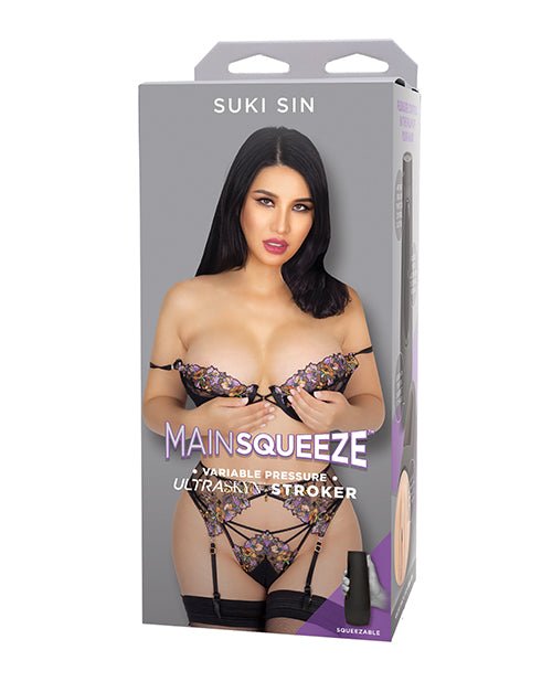 Main Squeeze ULTRASKYN Pussy Stroker - Suki Sin, Vanilla | Shop Lowest Prices at fonlove.shop