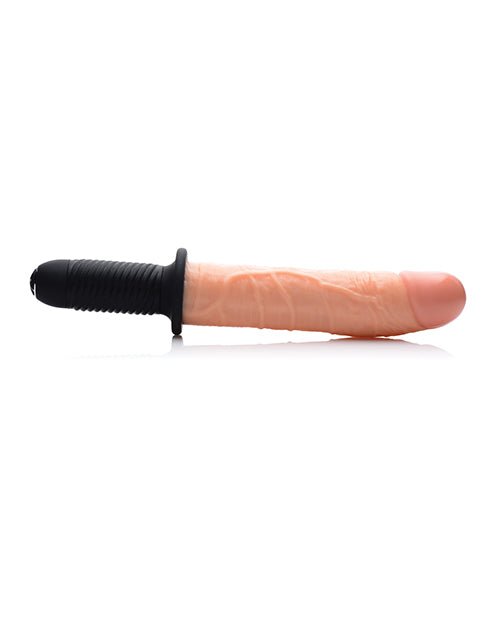 Master Series Onslaught 13 Mode XL Vibrating Dildo Thruster - Light | Shop Lowest Prices at fonlove.shop