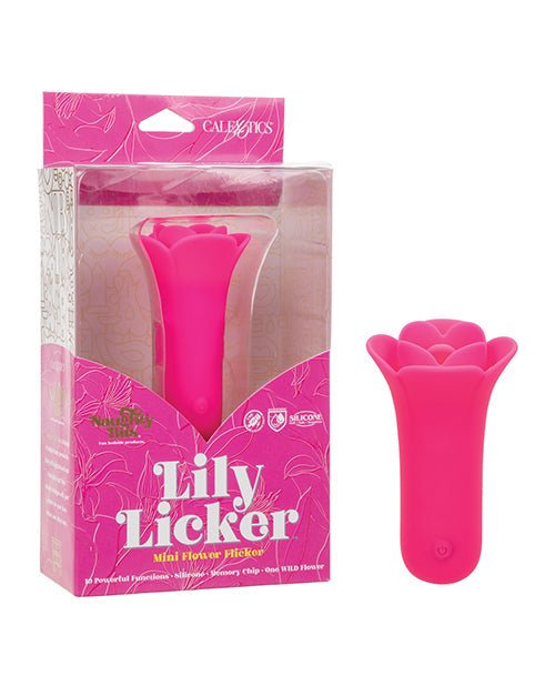 Naughty Bits Lily Licker Mini Flower Flicker - Pink | Shop Lowest Prices at fonlove.shop